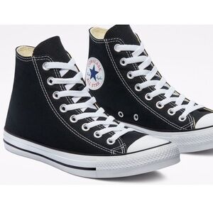 black high top converse